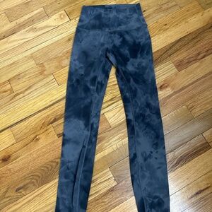 Lululemon wunder train size 2 leggings high rise